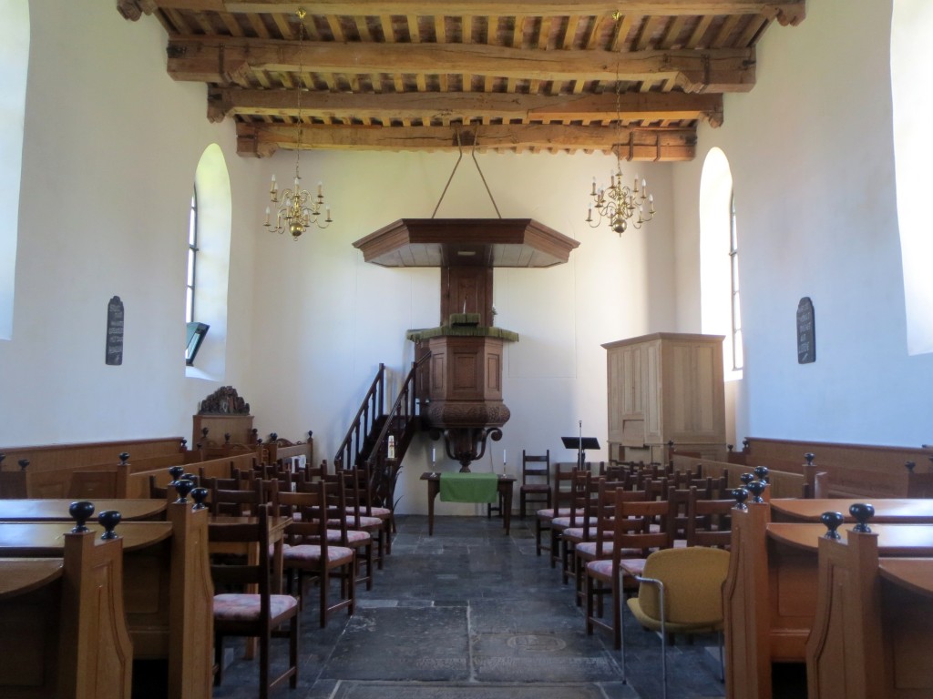 Interieur van de kerk