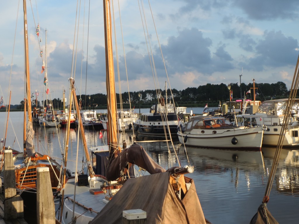 De haven van Zoutkamp