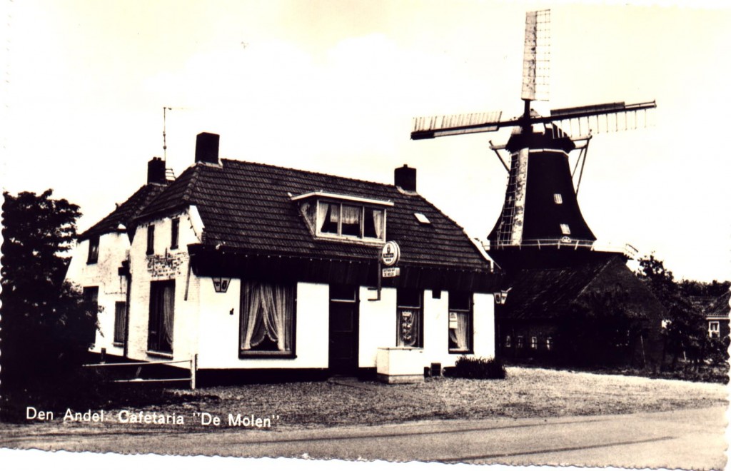 Cafetaria 'De Turk' werd later omgedoopt tot Cafetaria 'De Molen' (foto: Hans Zant)