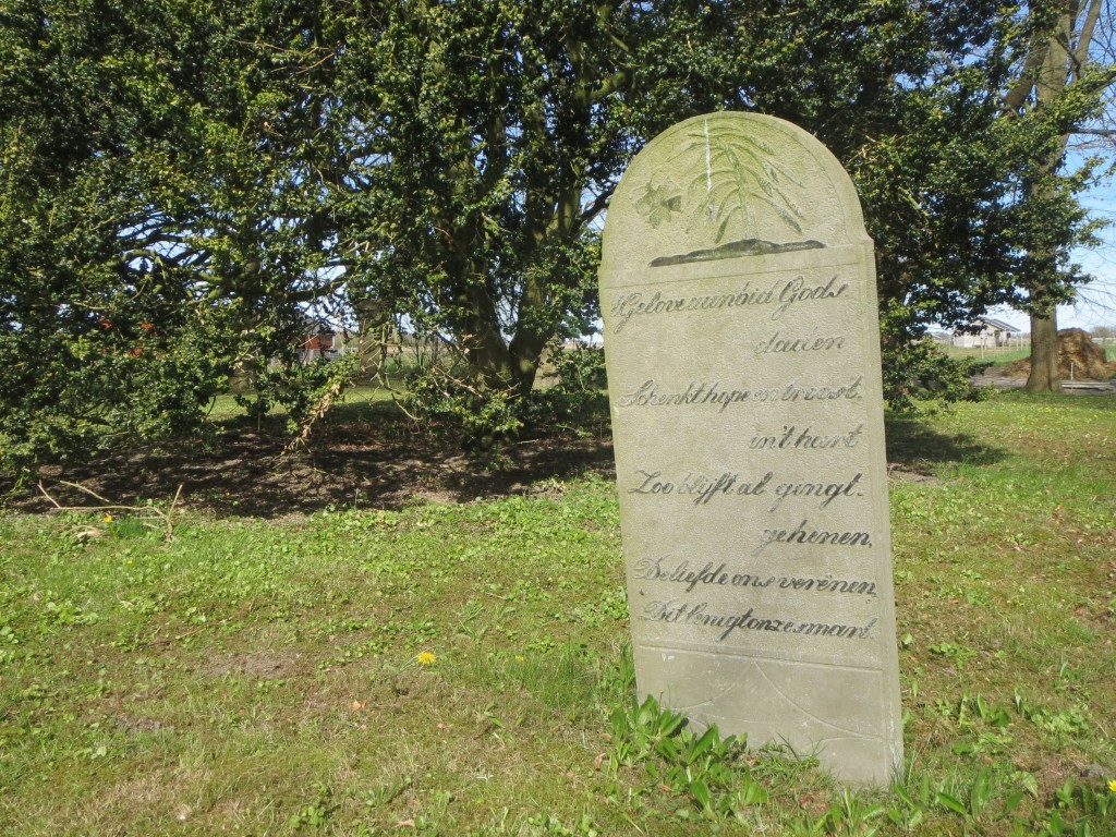 Grafpoëzie in Noorddijk