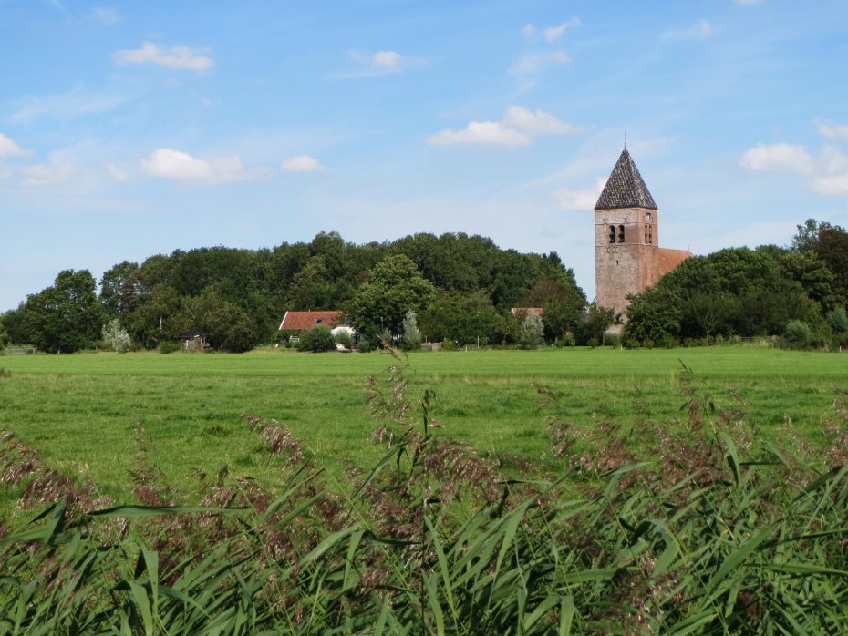 De kerk van Westerwijtwerd.